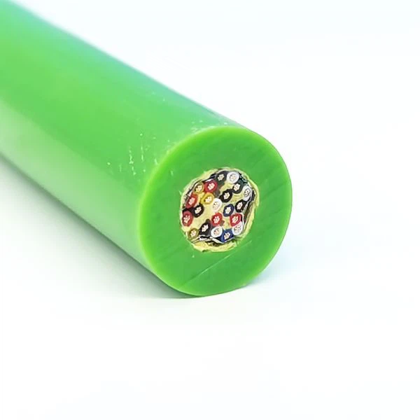 Underwater Green Multicore Submersible Cable