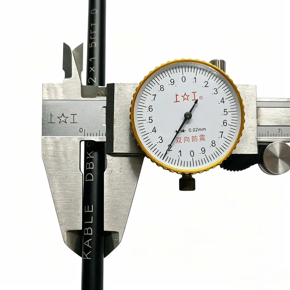 Custom 2*1.5mm² PE Power Cable Bare Copper Conductor PE Insulation For Industrial Wiring price
