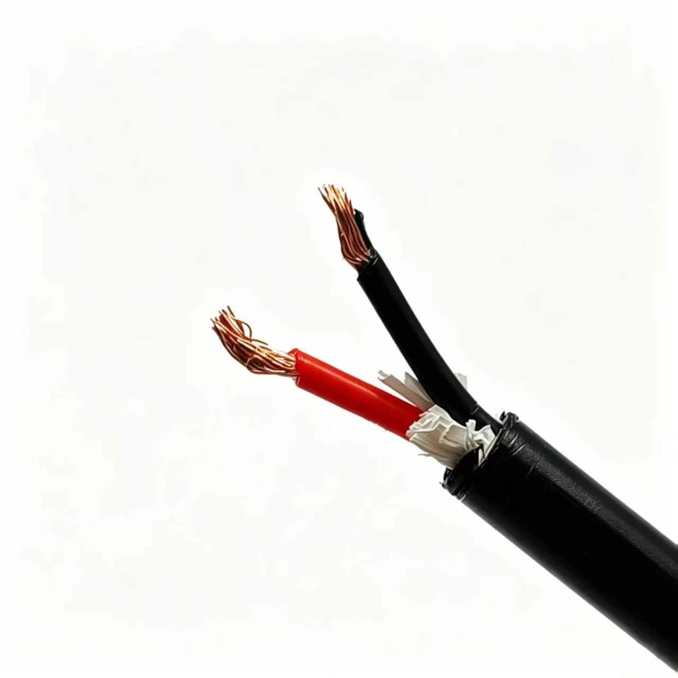 Custom 2*1.5mm² PE Power Cable Bare Copper Conductor PE Insulation For Industrial Wiring factory