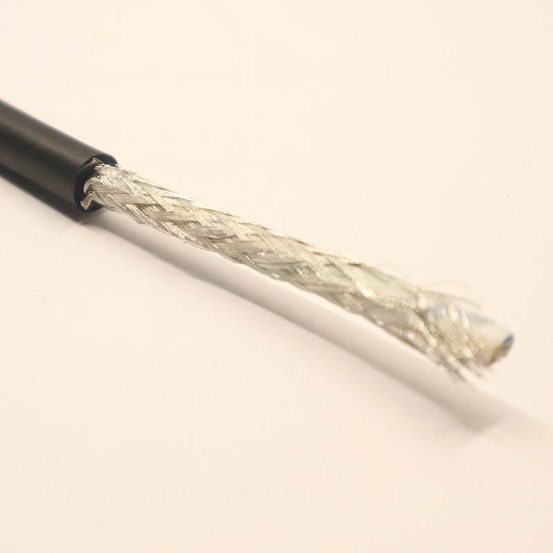 Custom Flexible Power Control Cable 4x14AWG Bare Copper Cores PVC Insulation NBR Oil Fuel Grease Resistant Outer Sheath high quality