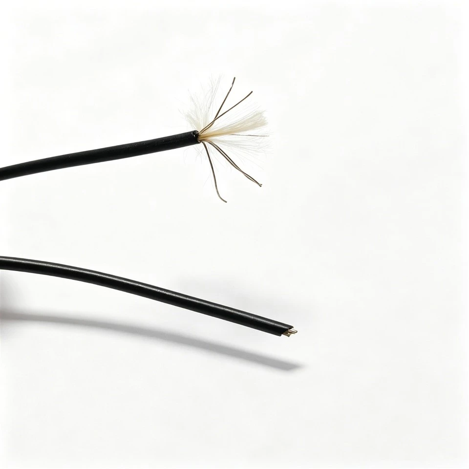Customized 0.3mm ² Single Core Copper Electrical Wires With PE Insulation And Kevlar Tensile Reinforcement For Sensor Equipment price