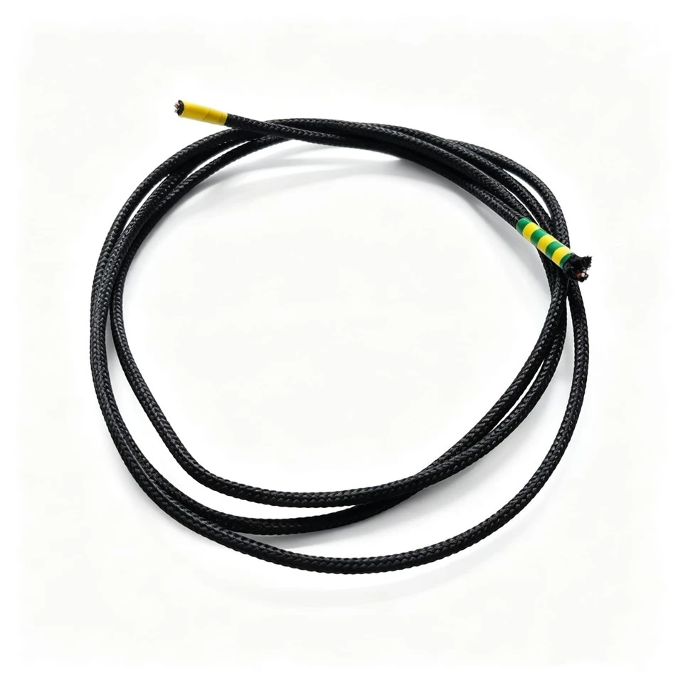 Customized Drone Cable 2 * 0.2+1SMF Silver Plated Copper Conductor FEP Insulated Lightweight Composite Cable For UAV suppliers