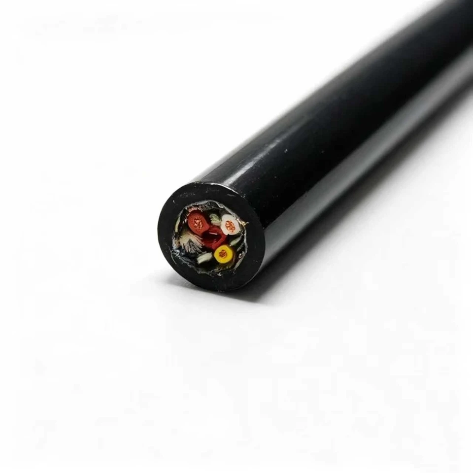 Factory Direct 4*0.2mm+2mm Vented Cable PE Insulation TPU Jacket Tinned Copper Wire Braided For Level Transmitter best