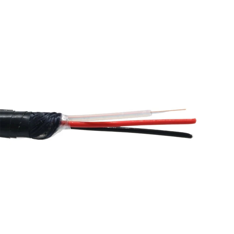 Hot Selling Lightweight Silver-Plated Copper FEP Insulated Hybrid Fiber Tether Drone Cable For Industrial Use best