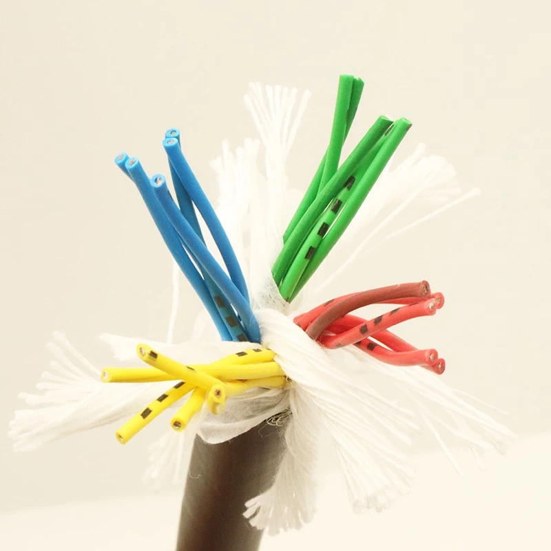 PAIDE Custom TRVVP Flexible High Flexibility Shielded Multi Core Control Cable For Industrial Automation And Motion Control price