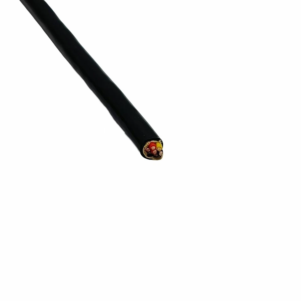 PDK41302-7*0.5 UAV Tethering Cable – 7-Core 0.5mm² Tinned Copper, FEP Insulation & Jacket, LCP Braid, 200KG Tensile, 70g/m, For Drone & Aerostat Systems suppliers