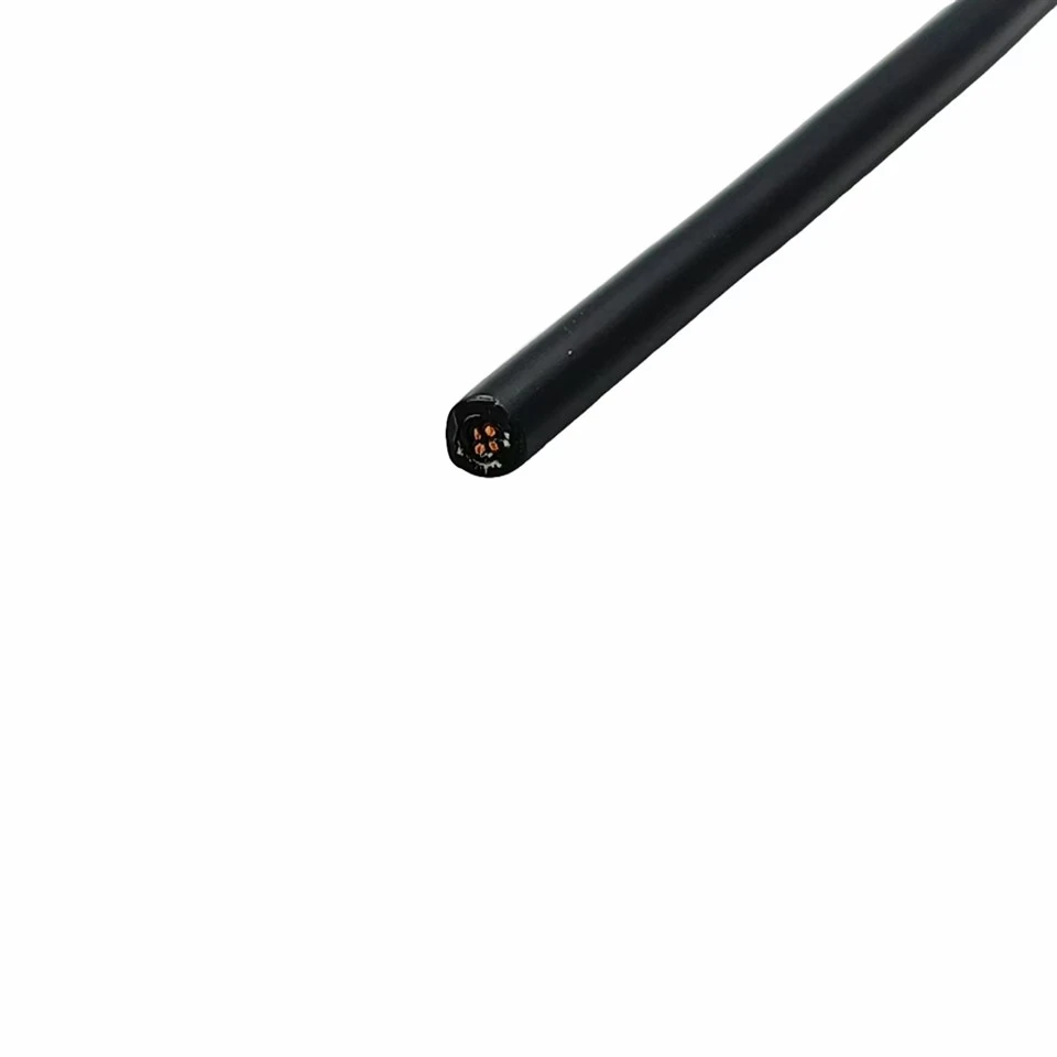 PDK61300-4*0.5 Inclinometer Cable – 4-Core 0.5mm² Bare Copper, PE Insulation, LCP Braid, TPU Jacket, For Borehole & Geotechnical Monitoring