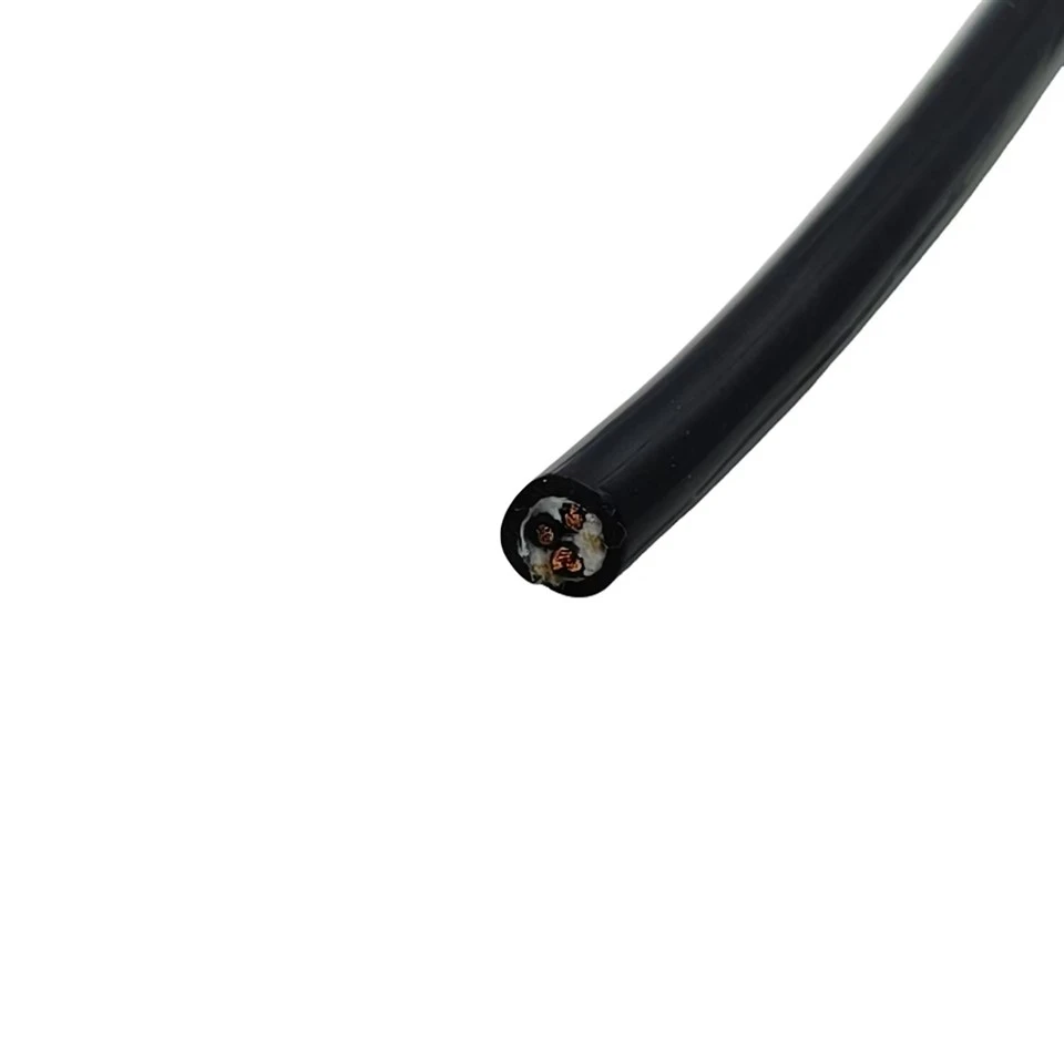 PDK71902-3*0.75 TPU Flexible Control Cable – 3-Core 0.75mm² Bare Copper, PVC Insulation, TPU Jacket, 300V/500V, For Industrial Sensors & Actuators