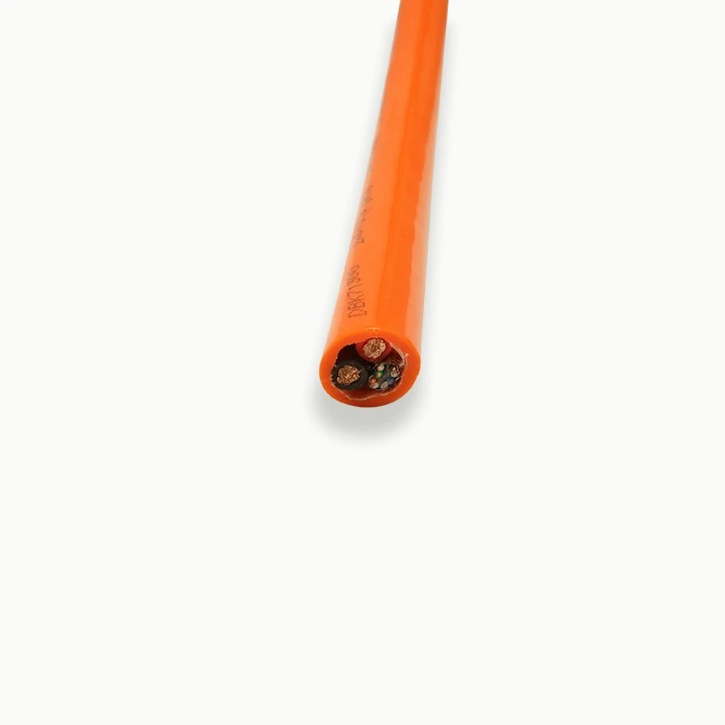 PDK71902 Hybrid Robot Cable 2x6-Conductor Low Voltage 300/500V Power/Control + CAT6 Shielded Data Pair PUR Jacket Industrial suppliers