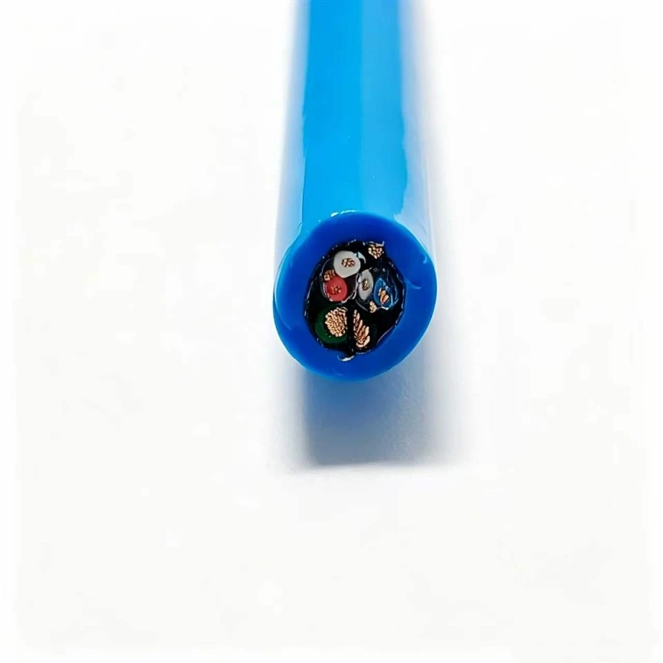 Robust 2*1.0+2*2*0.2+D+D Underwater Cable Tinned Copper PE XLPE Insulation TPU Jacket Al Foil Shield For Water Level Sensor best