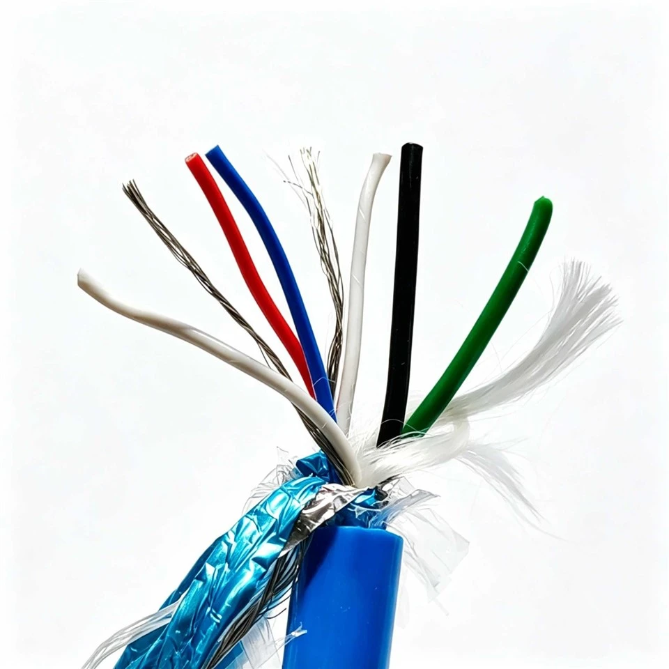 Robust 2*1.0+2*2*0.2+D+D Underwater Cable Tinned Copper PE XLPE Insulation TPU Jacket Al Foil Shield For Water Level Sensor suppliers