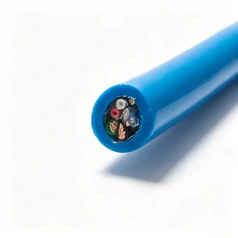 Robust 2*1.0+2*2*0.2+D+D Underwater Cable Tinned Copper PE XLPE Insulation TPU Jacket Al Foil Shield For Water Level Sensor high quality