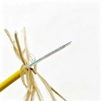 Buoyancy Floating Cable 2 Core Single Mode Optical Fiber Tensile 200KG Braided Shield Foamed TPU Jacket For Marine Engineering