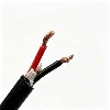 Custom 2*1.5mm² PE Power Cable Bare Copper Conductor PE Insulation For Industrial Wiring