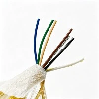 Customized Yellow TPU Waterproof Cable 6*0.3 Copper Conductor Twisted PE Insulation Resistant To Hydrolysis For Underwater Robot