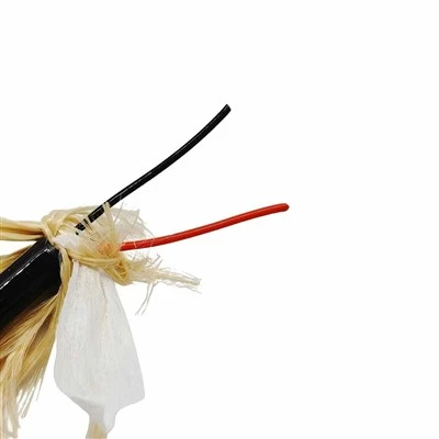 Heavy Duty Aerostat Tether Cable 2*20AWG 1000KG Tensile LCP Braided FEP Insulation TPU Jacket For Aerial Surveillance Platform