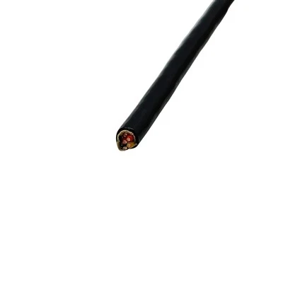 PDK41302-7*0.5 UAV Tethering Cable – 7-Core 0.5mm² Tinned Copper, FEP Insulation & Jacket, LCP Braid, 200KG Tensile, 70g/m, For Drone & Aerostat Systems