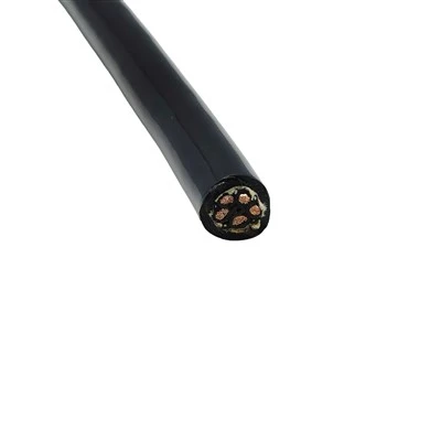 PDK81301-5*2.5 Watertight Power Cable – 5-Core 2.5mm² Bare Copper, PVC Insulation, LCP Braid, TPU Jacket, 500KG Tensile, For Subsea Distribution & ROV Systems