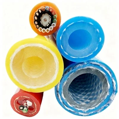 Professional Commercial Diving 4-Core Divers Umbilical With Air Pneumo Communication Video Light