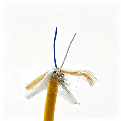 ROV Floating Cable 2*0.2mm² Double Layer TPU Sheath LCP Reinforced High Tensile For Submersible Robot Ocean Survey