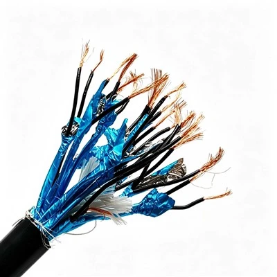 Stable TPU Signal Cable 12*2*0.35mm² Bare Copper PE Insulation for Industrial Automation Signal Transmission